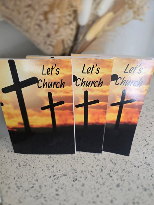 Let’s Church Journal – Bible Study & Faith Writing Journal