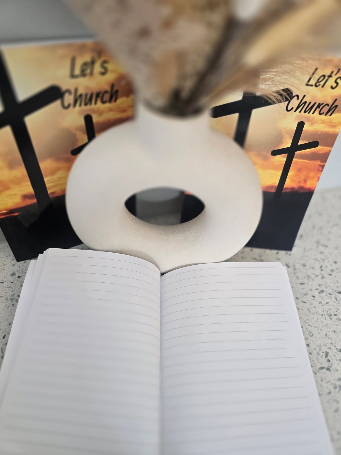 Let’s Church Journal – Bible Study & Faith Writing Journal